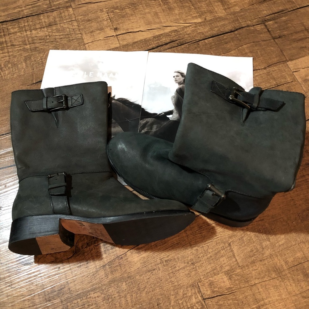 Cole Haan Nike Air Genuine Leather Boots - Picture 2 of 13